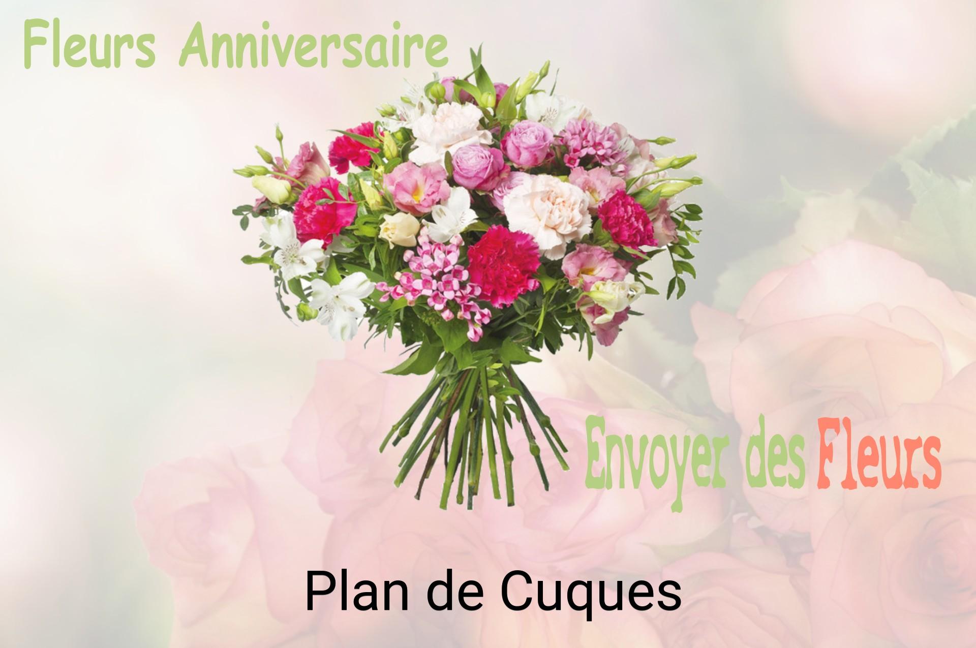 Bouquet de fleurs d’anniversaire livré à Plan-de-Cuques